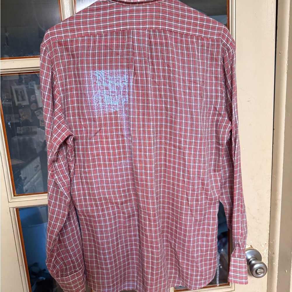 Vintage 70s/80s Wrangler Plaid Button-Down – Made in USA - Picture 7 of 8